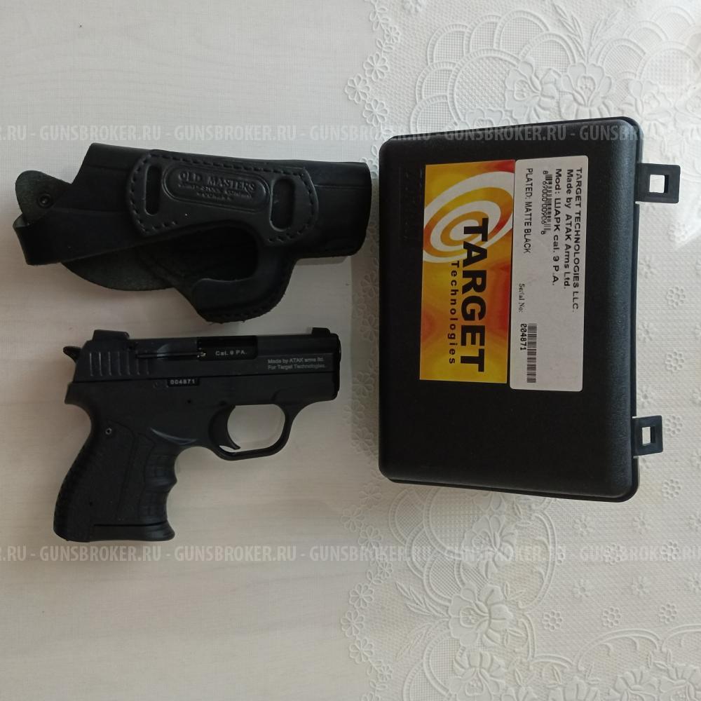 Травматический пистолет ШАРК, калибр 9 РА, производство Турция. Магазин на 6(+1) патронов.
