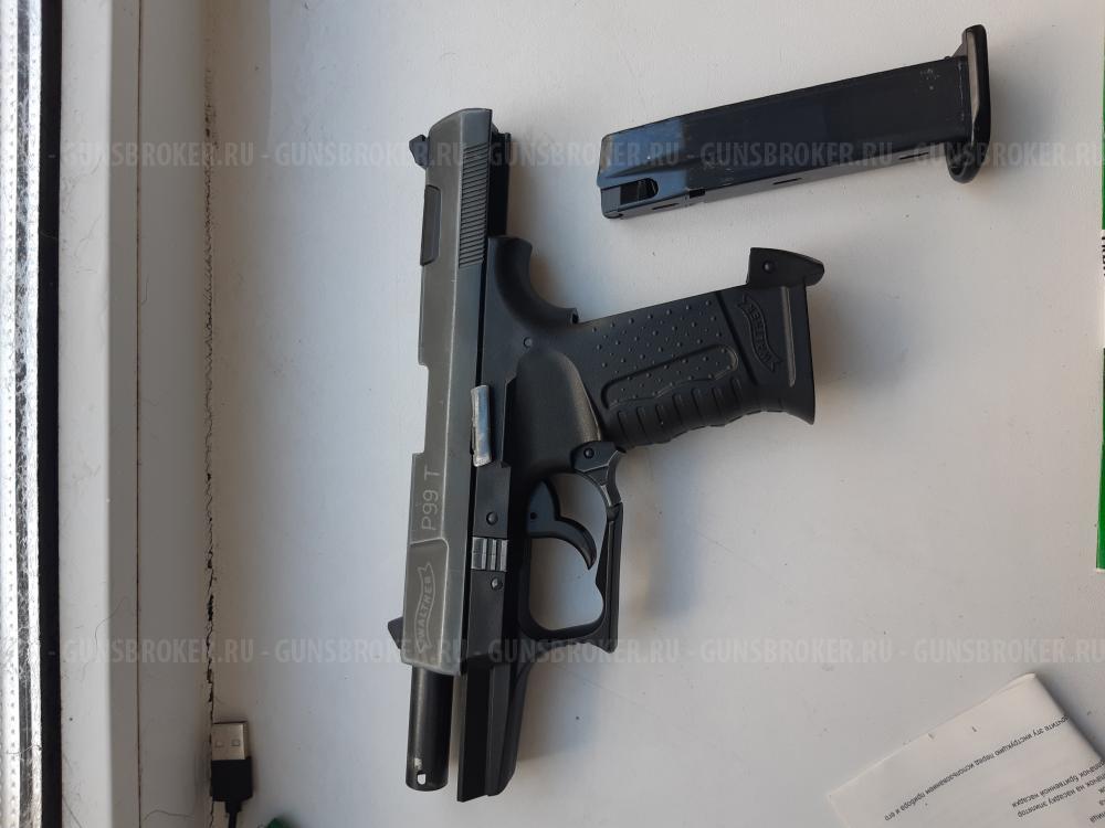 травматический пистолет ВАЛЬТЕР P 99 калибр 22х10