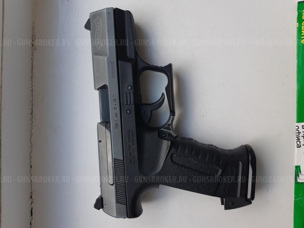 травматический пистолет ВАЛЬТЕР P 99 калибр 22х10