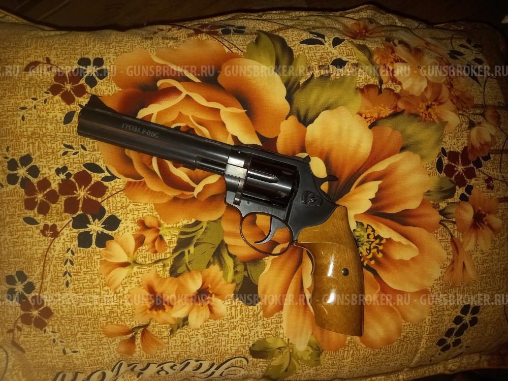 Травматический револьвер Техноармс Гроза Р-06С 