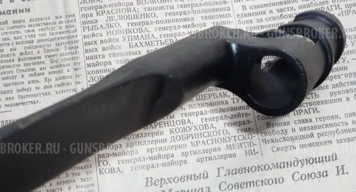 Трёхгранный штык Мосина (макет)