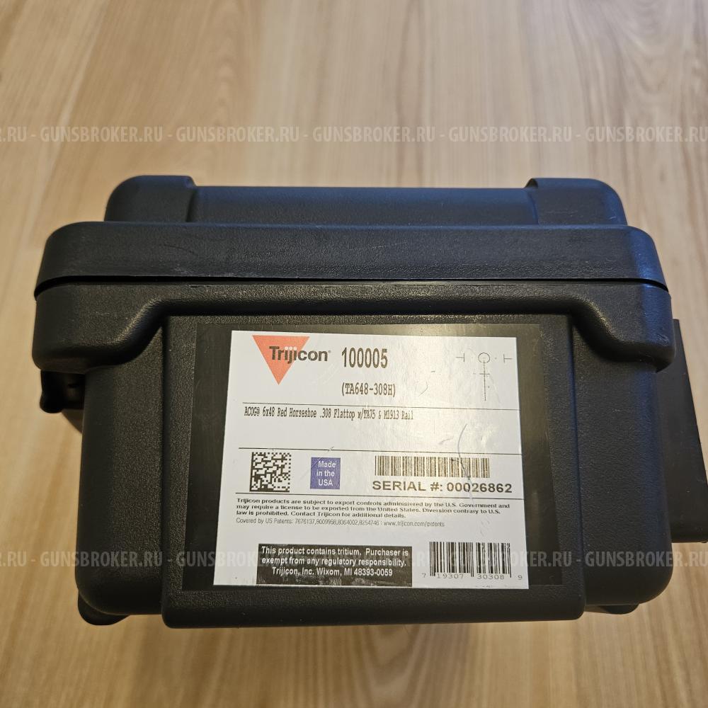 Trijicon ACOG TA648 6x48 .308 Red Horse Shoe