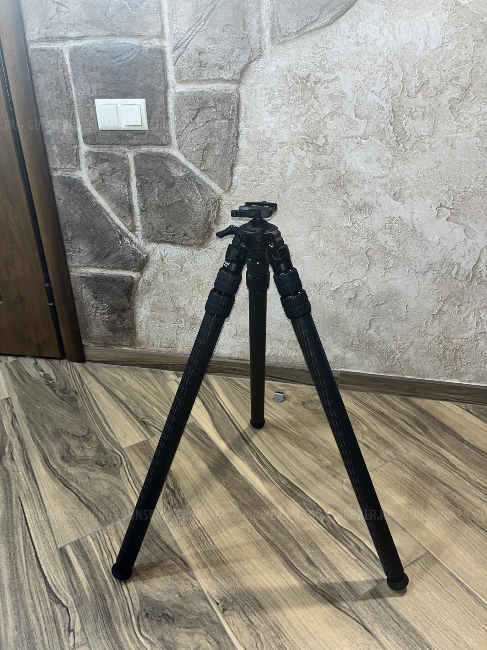 Трипод тренога штатив д/стрельбы (Carbon tripod) с зажимом инверсионный