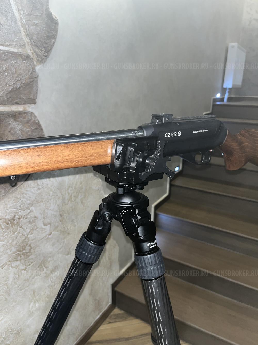 Трипод тренога штатив д/стрельбы (Carbon tripod) с зажимом инверсионный