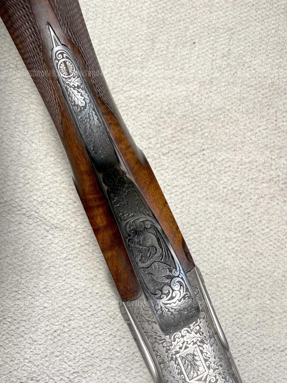 Тройник (дриллинг) немецкий довоенный 2х16, 8х57 JRS