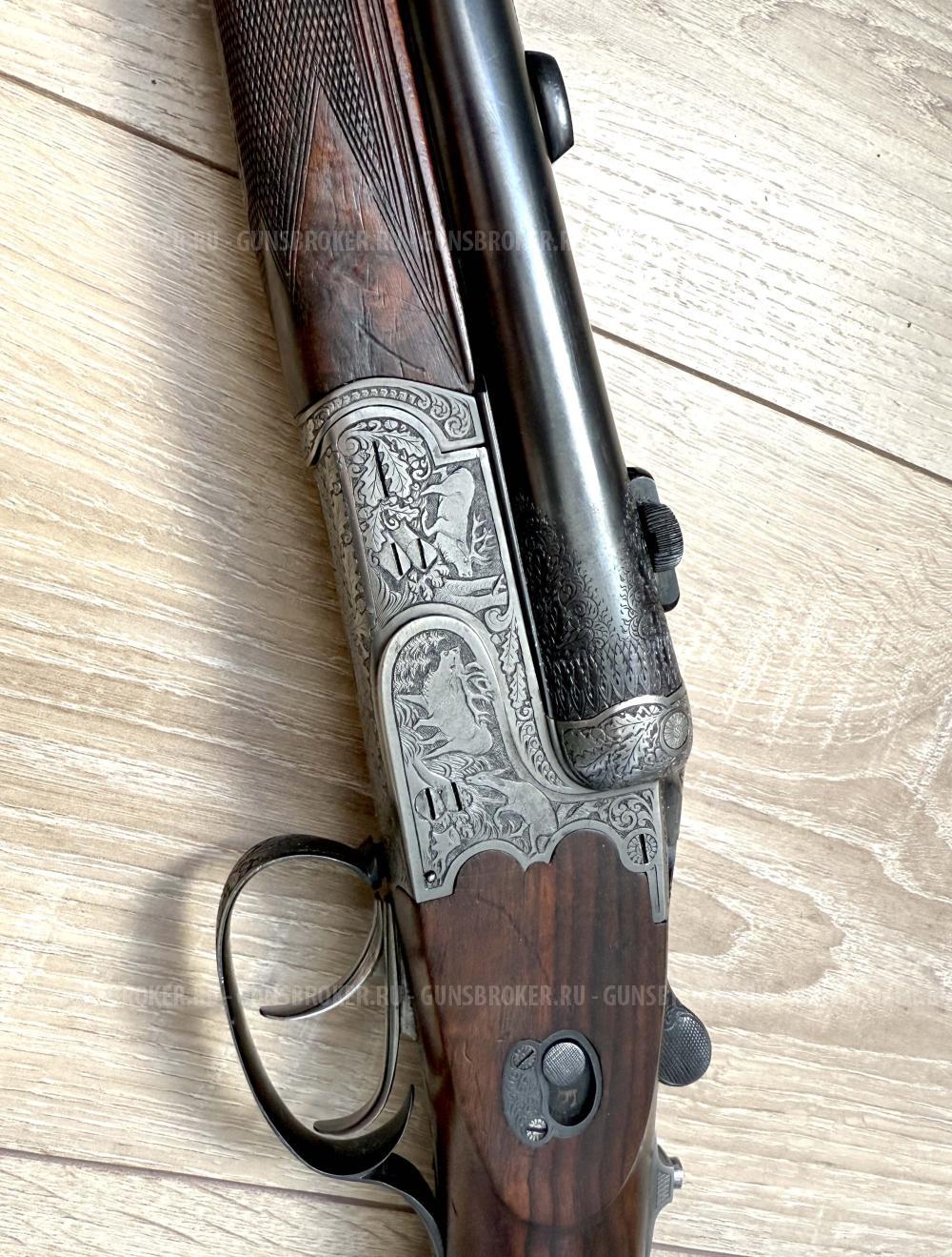 Тройник (дриллинг) немецкий довоенный 2х16, 8х57 JRS