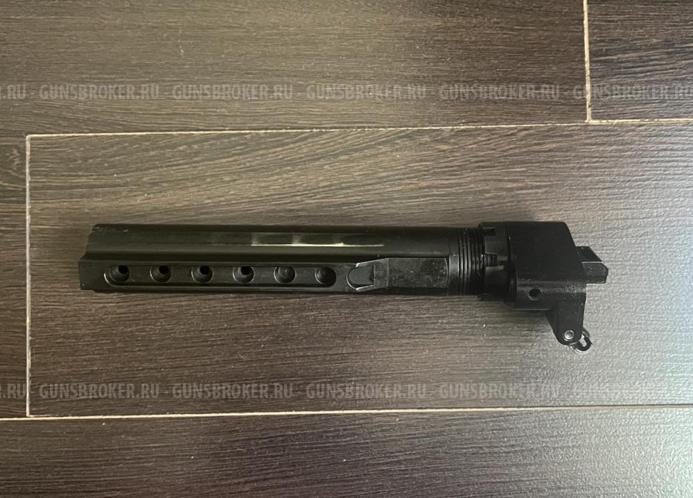 Труба приклада #LAC0026 Mil-Spec и адаптер приклада LAC Трак gen 2 (#LAC0048