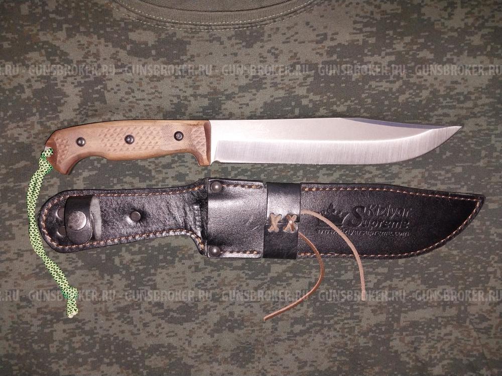 Туристический нож Kizlyar Supreme Bastardo 420HC
