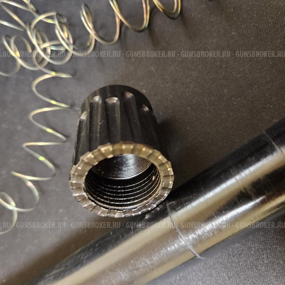 УДЛИНИТЕЛЬ ПОДСТВОЛЬНОГО МАГАЗИНА IPSC LAB + ПРУЖИНА + ГАЙКА 5 патронов