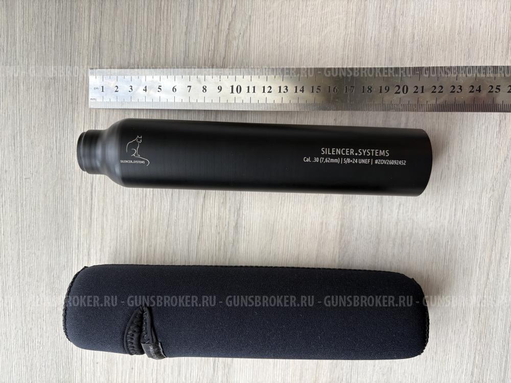 Ультралегкий ДТКП  3D - ТЕ SILENCER.SYSTEMS 7,62 мм резьба 5/8”- 24