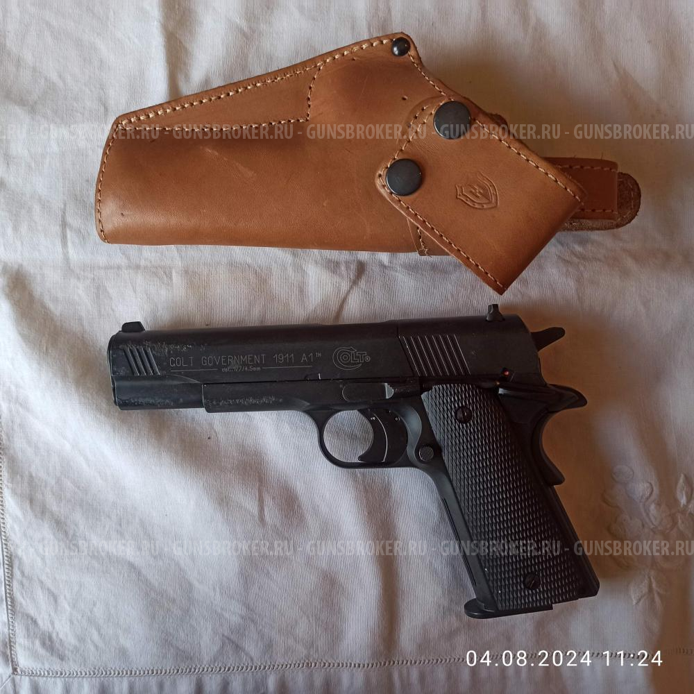 Umarex Colt Government 1911 A1 (черный) 4,5 мм