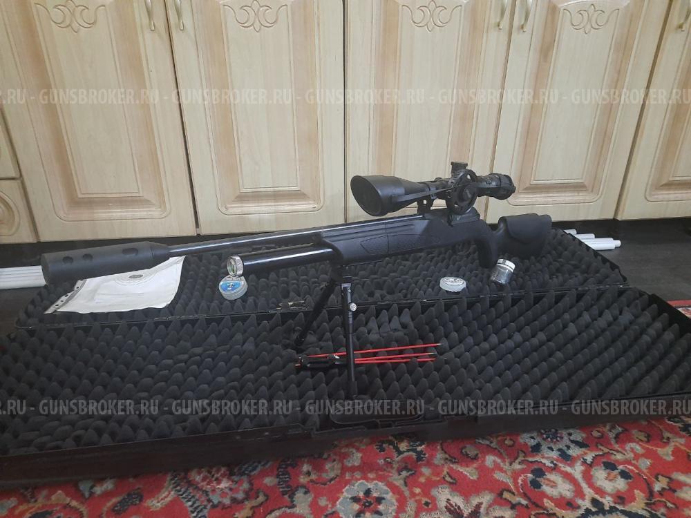 Umarex Walther 1250 Dominator FT PCP, пласт. прицел Walther FT -32x56
