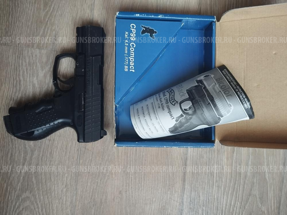 umarex walther cp99 compact 4.5 мм