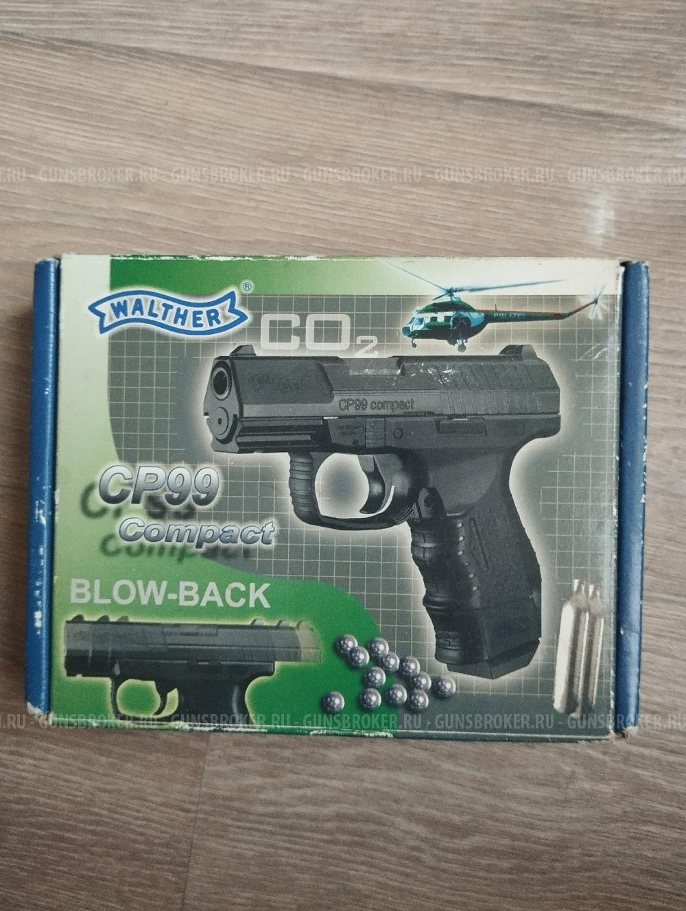 umarex walther cp99 compact 4.5 мм