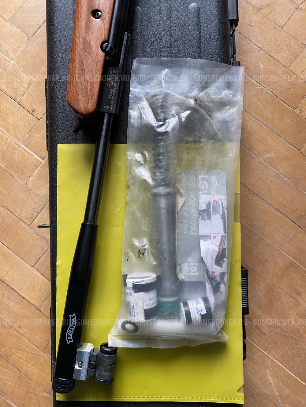 Umarex Walther LGV Competition Ultra + кит