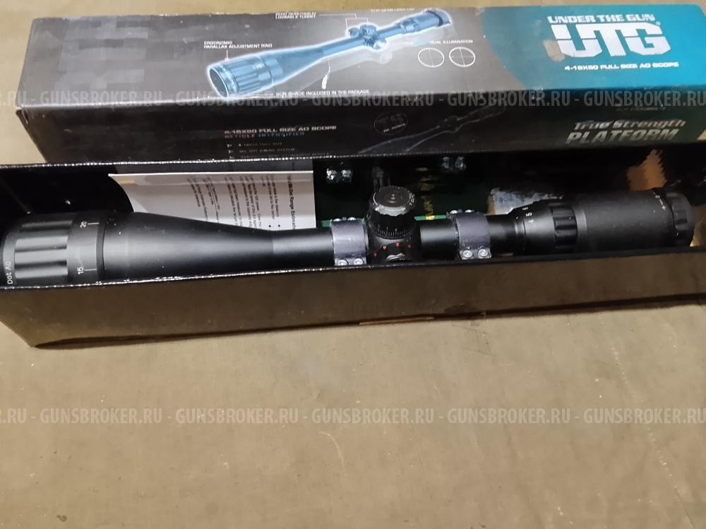 Under the gun UTG 4-18x50 FULL SIZE AO SCOPE