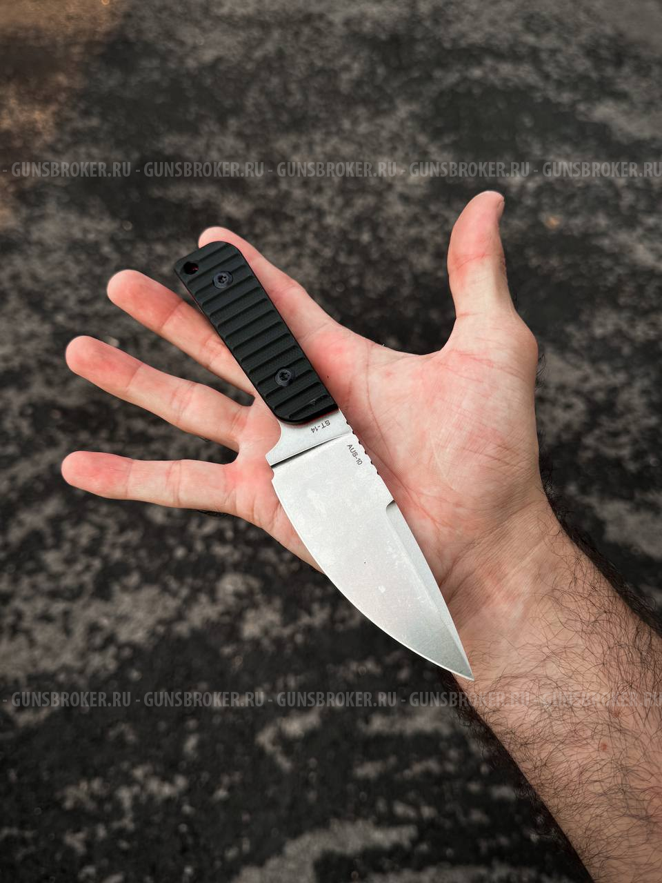 Универсальный рабочий нож от SitivienKnife AUS10