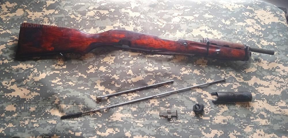 Учебный ММГ СКС карабин Симонова