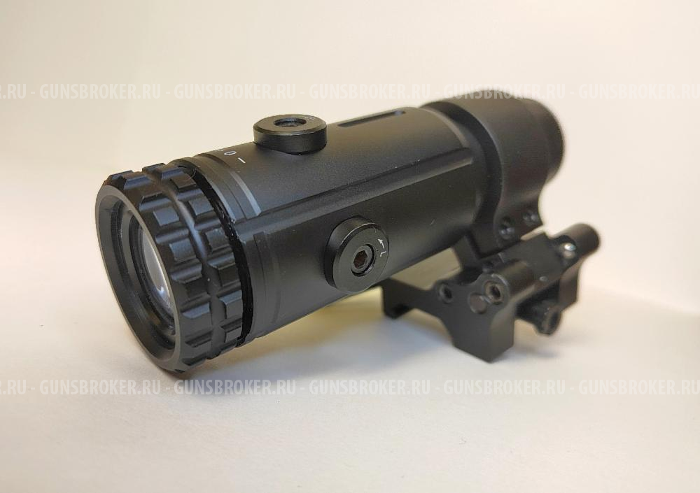 Увеличитель 5x магнифер Sightmark T-5 + кронштейн для коллиматора