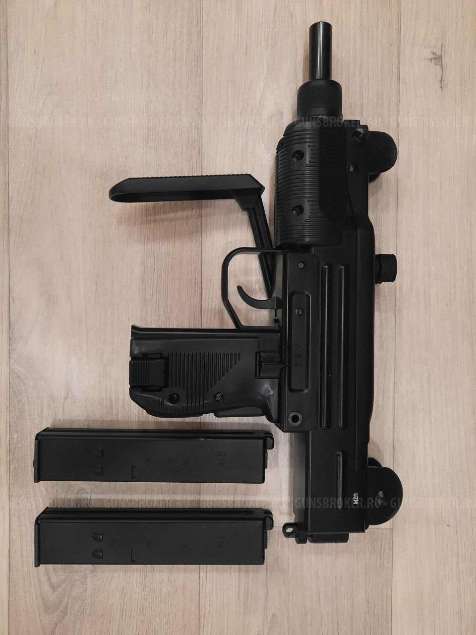 УЗИ Пневматический пистолет-пулемет Gletcher UZM Новый