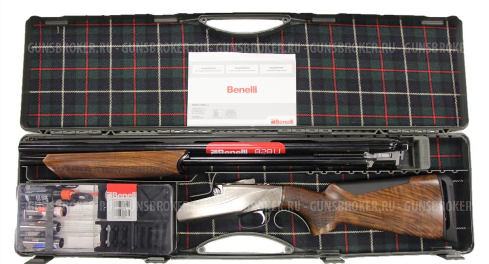 В НАЛИЧИИ В ОРУЖЕЙНОМ САЛОНЕ "СНАЙПЕР"! НИЖНИЙ НОВГОРОД Benelli 828 U Silver 12/76