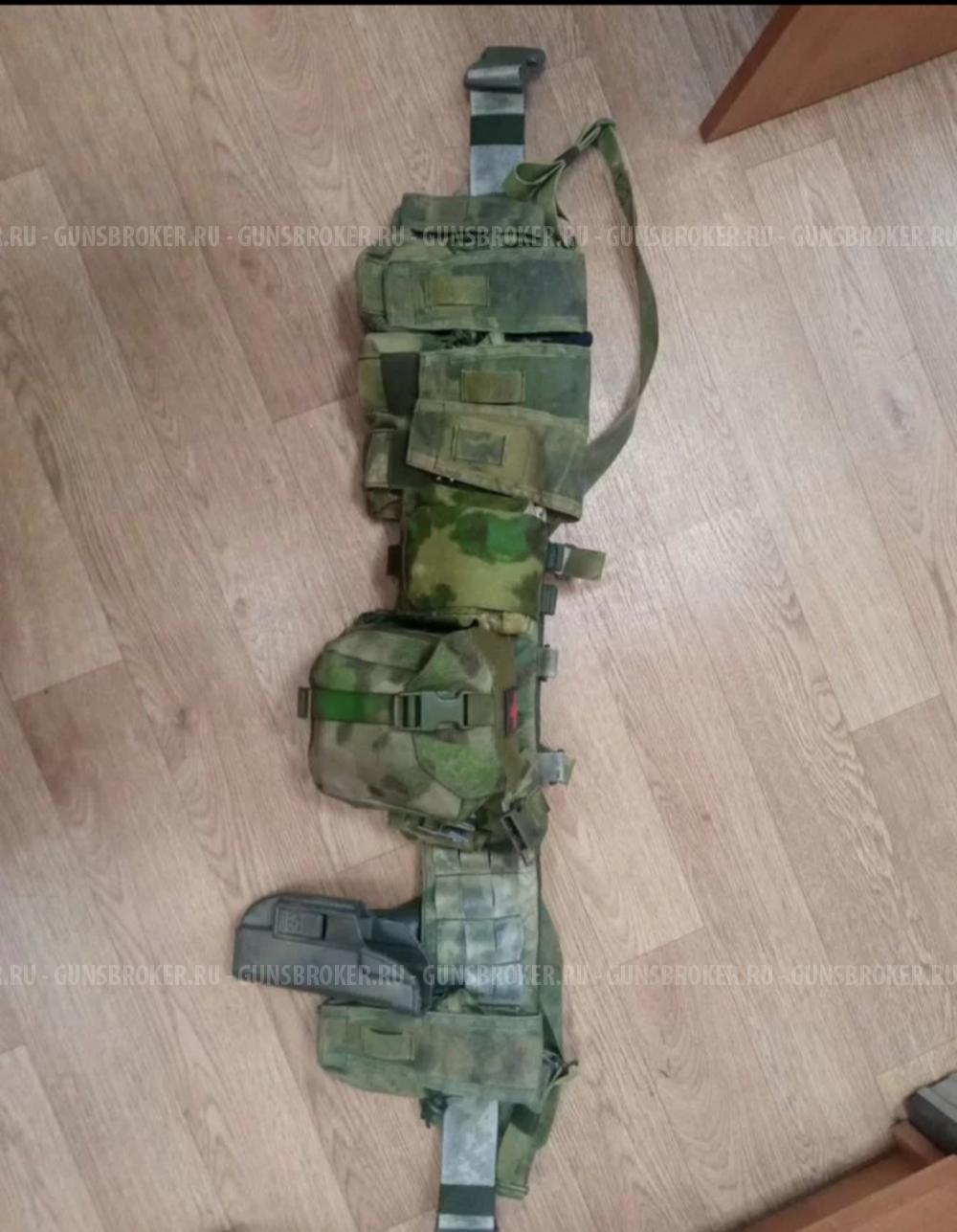 Варбелт разгрузочный пояс wartech с арамидом и подсумками