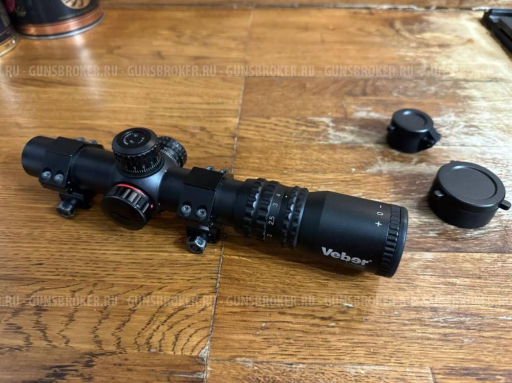 Veber Black Russian 1-4х24 RG