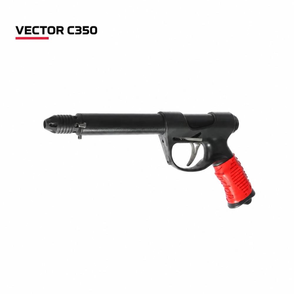 Vector C — 350мм  Подводное ружье Vector C 350мм, пневмат, цанговый зацеп, нержавейка