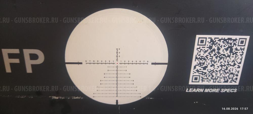 Vector Optics Continental 5-30x56 FFP на кроне Spuhr