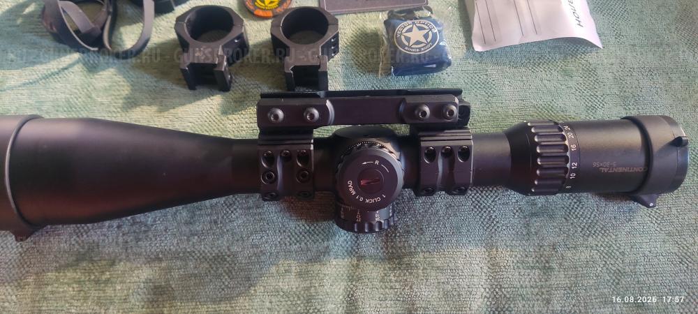Vector Optics Continental 5-30x56 FFP на кроне Spuhr