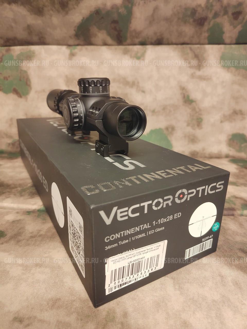 Vector Optics Continental ED 1-10x28 FFP SCFF-47