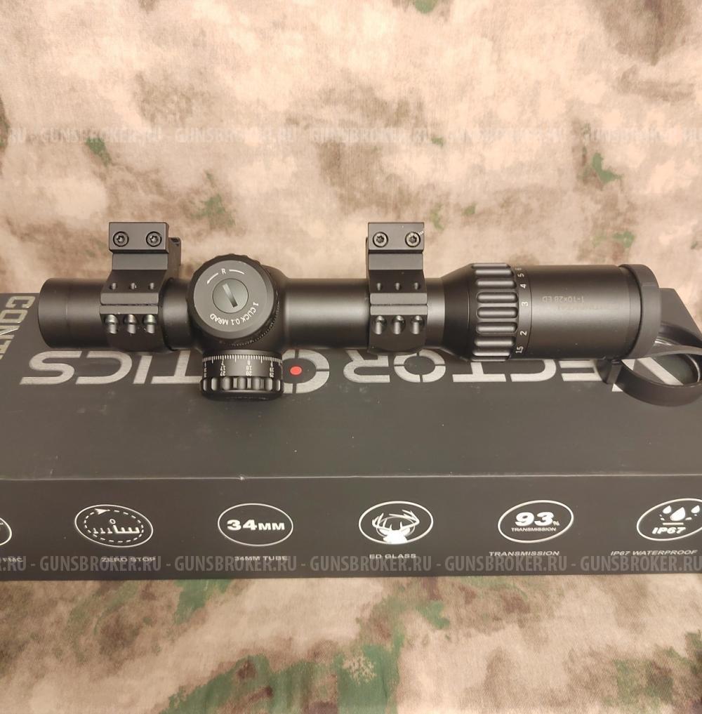 Vector Optics Continental ED 1-10x28 FFP SCFF-47