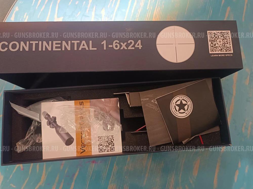 Vector Optics Continental x6 1-6x24 G4 Hunting, SCOC-23