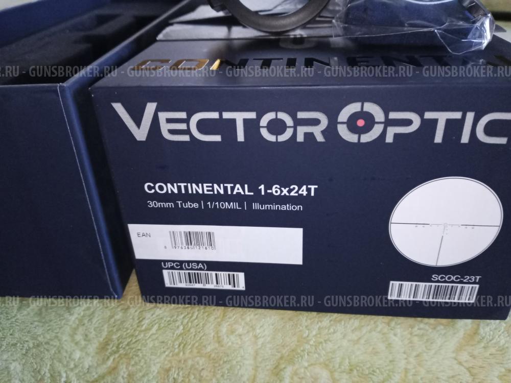 Vector Optics Continental x6 1-6x24 scoc-23T