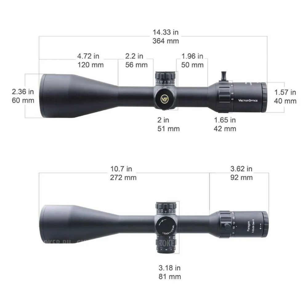 Vector Optics Paragon 5-25×56 (VPA-2 с подсветкой)