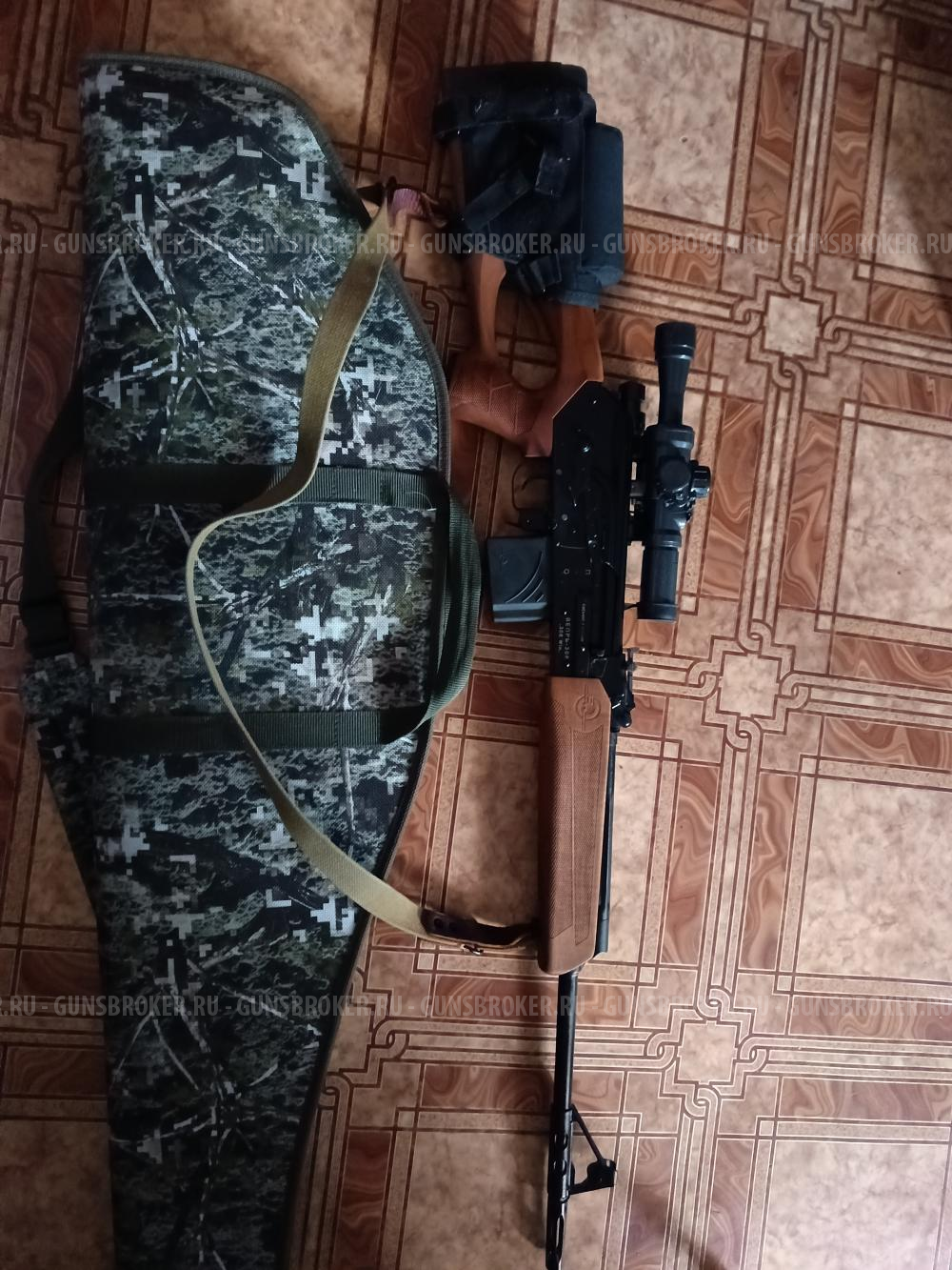 Вепрь 308, ствол 520, оптика по 4*24