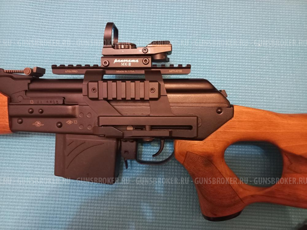 Вепрь .308 Win 7,62х51 с оптикой, коллиматором и ночником