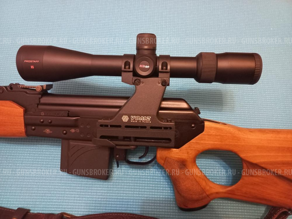 Вепрь .308 Win 7,62х51 с оптикой, коллиматором и ночником