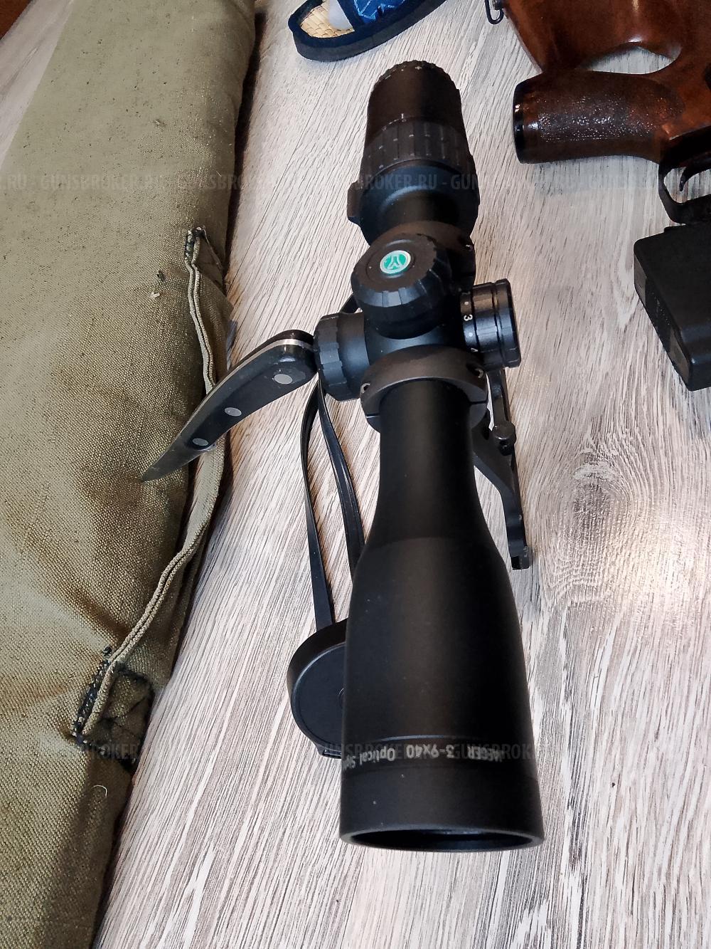 Вепрь 308 Win, ствол 590 mm.Прицел Jaeger 3-9x40