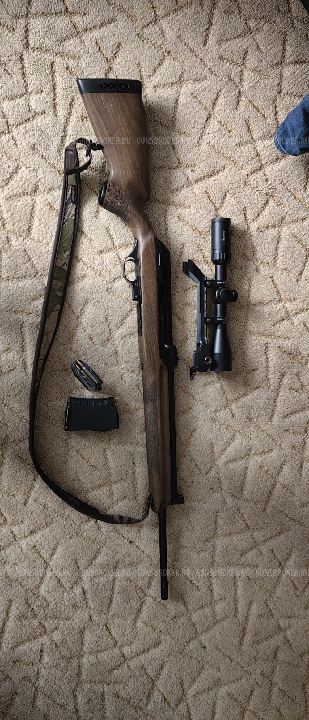 «Вепрь-Пионер» (СОК-97Р) — самозарядный охотничий карабин калибра .223 Rem (5,56×45).