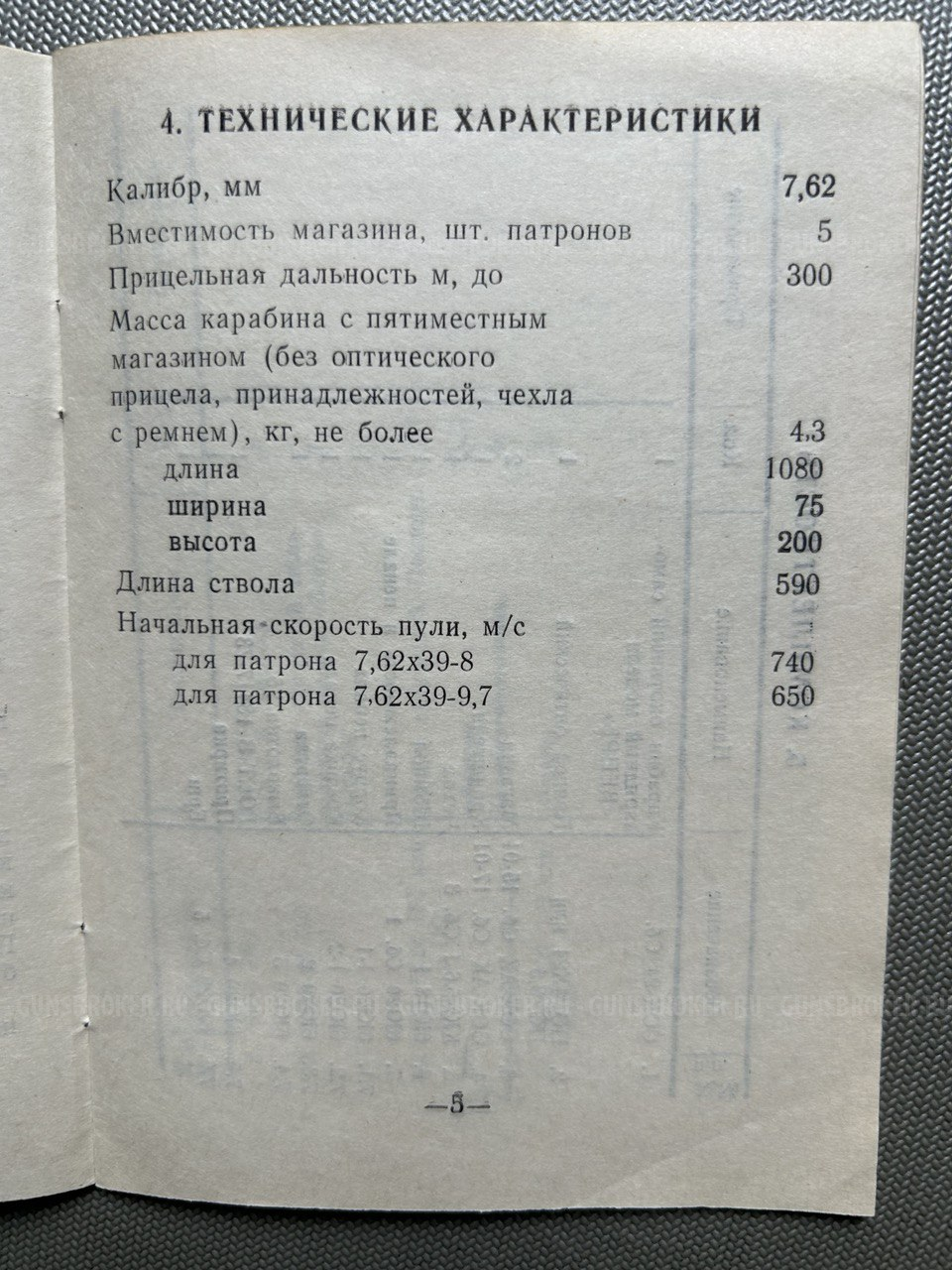 Вепрь СОК-94 7,62х39 с прицелом ВОМЗ Р4х32