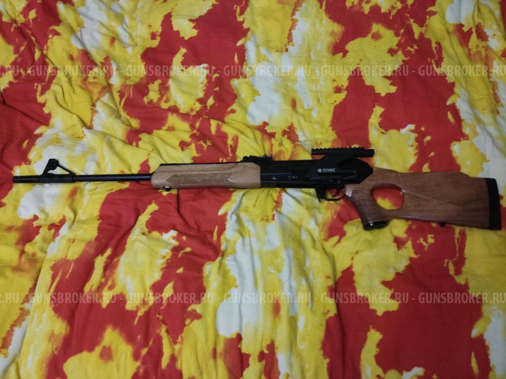 ВЕПРЬ ВПО-123 (7,62*54R) калибр 7,62*54R + прицел оптический+ планка