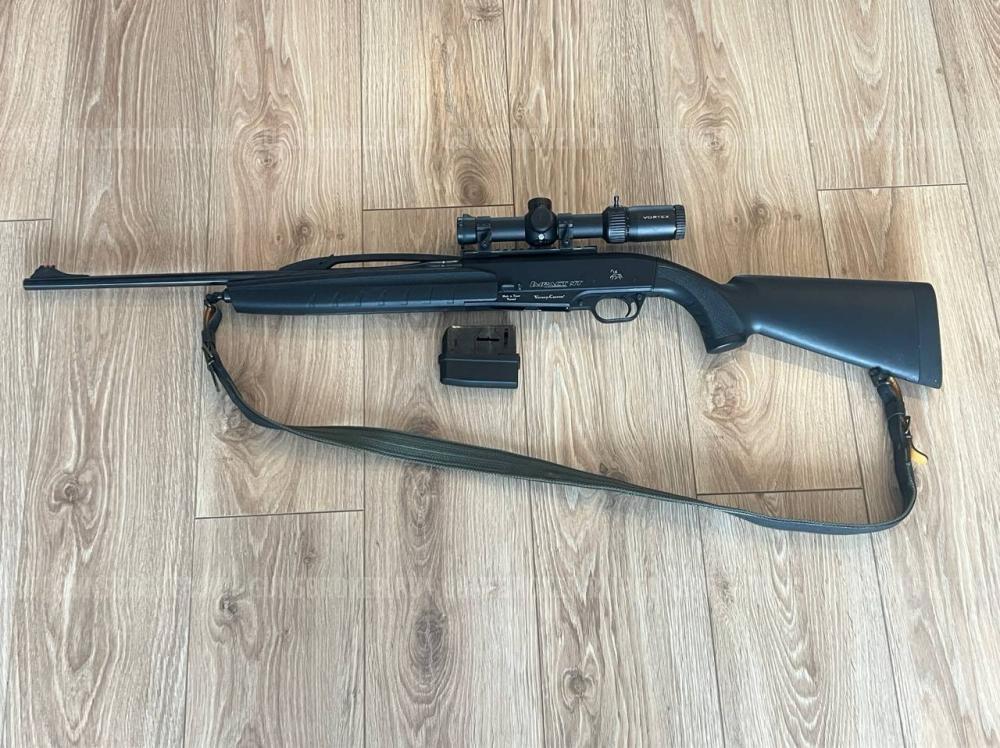  Verney Carron Impact NT” калибр 30-06 spr Загонный прицел vortex strike eagle  1-6x24 