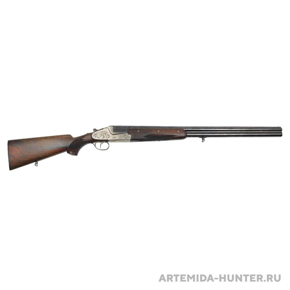 Вертикальное охотничье ружье MERKEL 2002E в калибре 12/76 Magnum