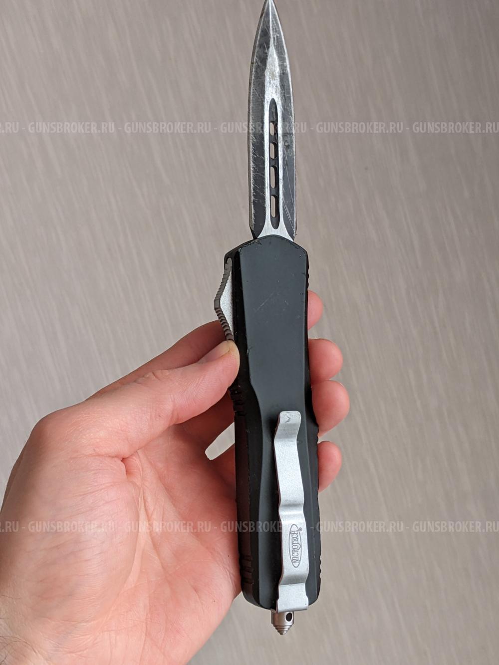 Винтажный выкидной нож microtech