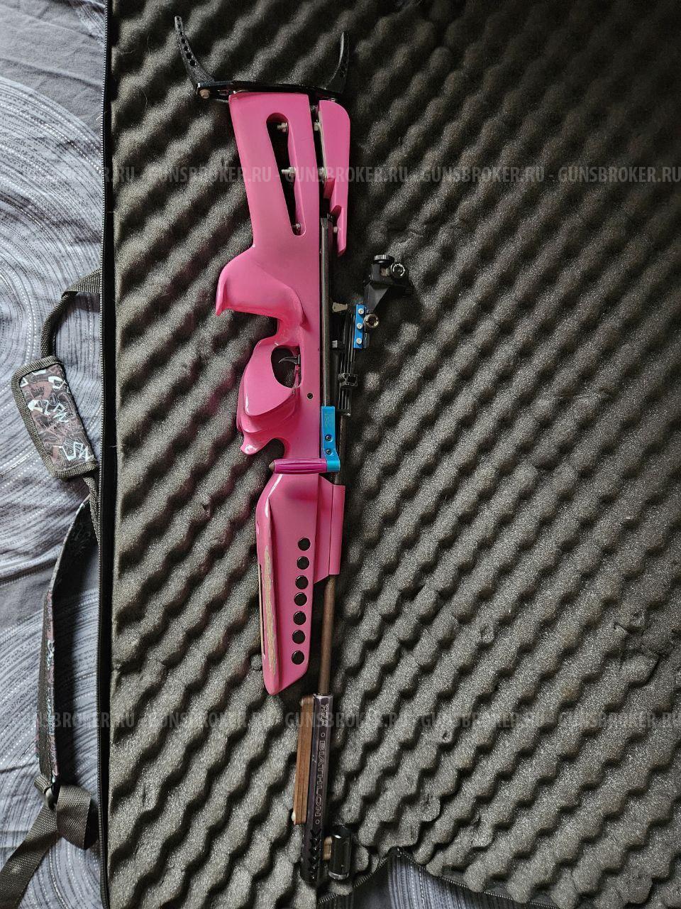 Винтовка для биатлона MР-61C, розовая