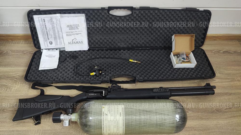 Винтовка PCP Hatsan Galatian IV, заправленный баллон 6,8л, редуктор.