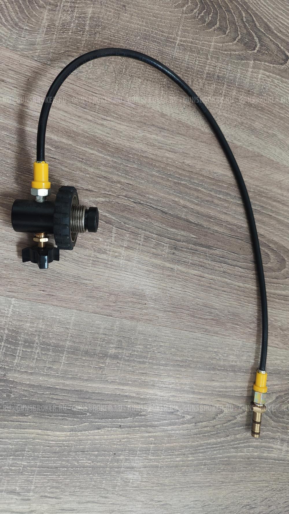 Винтовка PCP Hatsan Galatian IV, заправленный баллон 6,8л, редуктор.