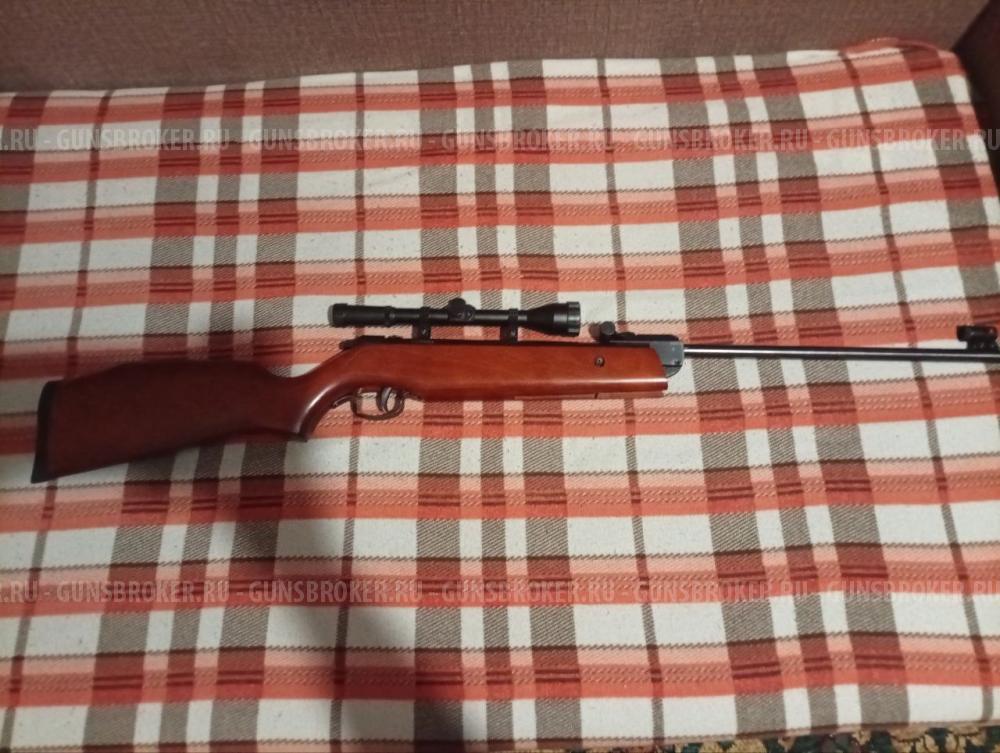 Винтовка пневматическая Borner Beta Wood Classic  (переломка, дерево,XS12) калибр 4.5