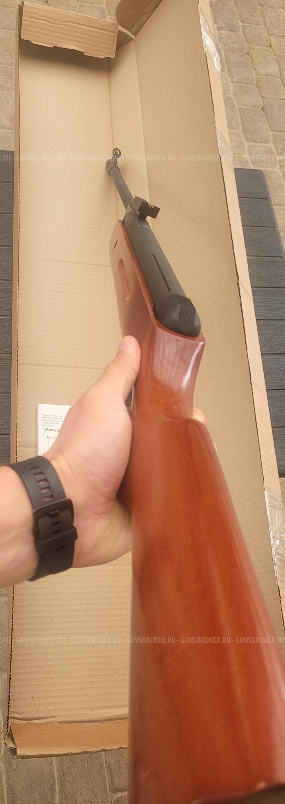 Винтовка пневматическая Borner Chance Wood (переломка, дерево XSA6W20) калибр 4.5 мм,З Дж